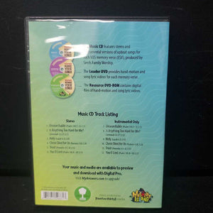 Treasured Memory Verse Songs 3 Disc Mystery Island Bible School Songs-Religion(Answers in Genesis)