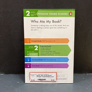 Who Ate My Book? (Penguin Young Readers Level 2)-reader