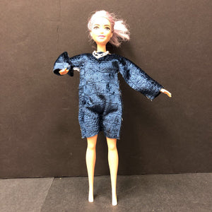 Doll in Romper Outfit