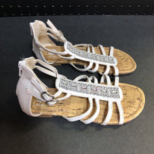 Load image into Gallery viewer, Girls Rhinestone Sandals
