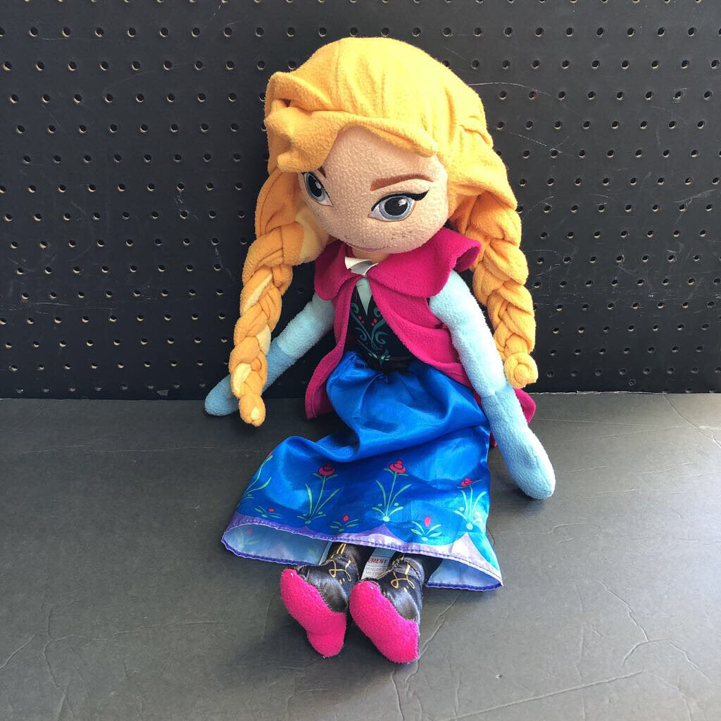 Anna Plush Doll Battery Operated