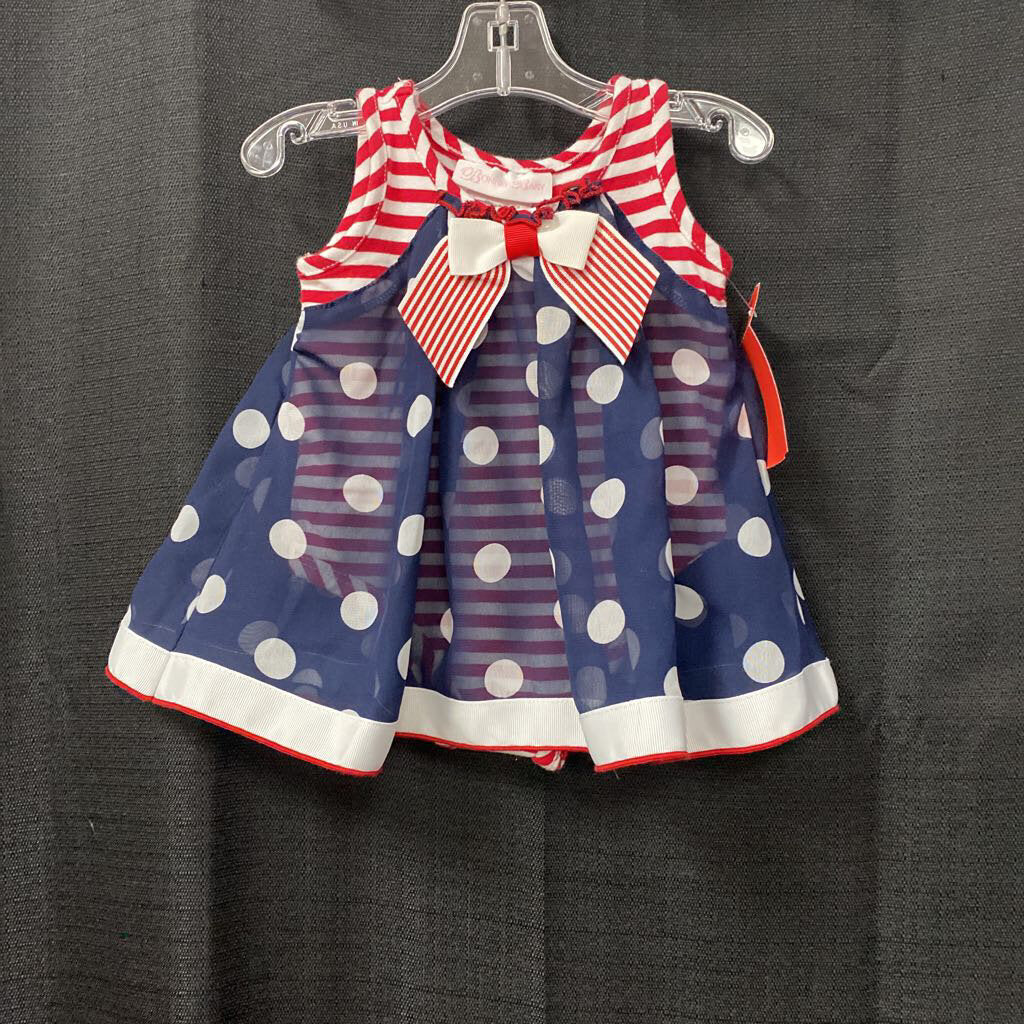 Dotted & Striped Dress (USA)