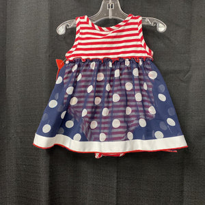 Dotted & Striped Dress (USA)