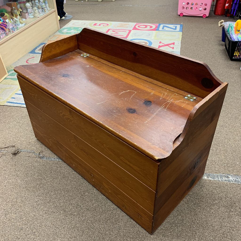 Wooden Toy Chest