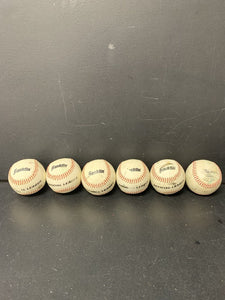 Baseballs 6 pck