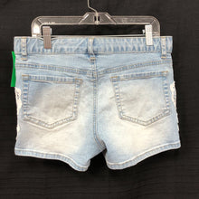 Load image into Gallery viewer, Denim lace shorts
