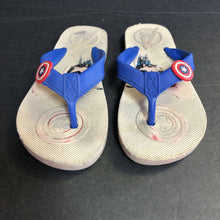 Load image into Gallery viewer, Boys Captain America Flip Flops
