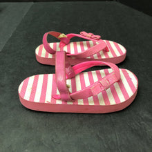 Load image into Gallery viewer, Girls Sparkly Striped Sandals
