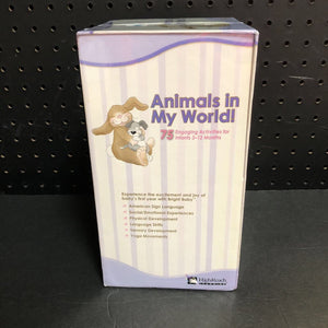 Animals In My World! Learning System w/Plush Puppet (NEW)