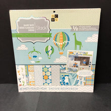 Load image into Gallery viewer, Baby Boy Printed Cardstock Sheets (DCWV)
