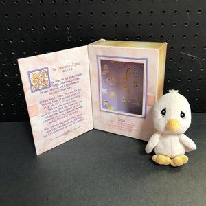 Bible Stories The Ascension of Jesus Plush Dove 1999 Vintage Collectible
