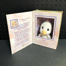 Load image into Gallery viewer, Bible Stories The Ascension of Jesus Plush Dove 1999 Vintage Collectible
