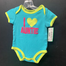 Load image into Gallery viewer, &quot;I Heart Auntie&quot; Onesie
