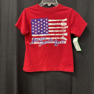 "America totally rocks" USA tshirt