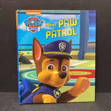 Load image into Gallery viewer, Meet Paw Patrol (Nickelodeon Paw Patrol) -hardcover character
