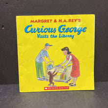 Load image into Gallery viewer, Curious George Visits the Library (Margret Rey, H. A. Rey,)-paperback-special
