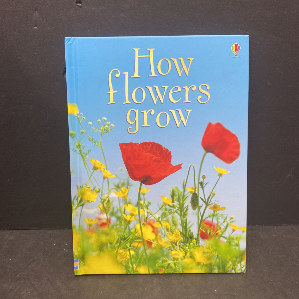How Flowers Grow (Usborne)(Emma Helbrough)-educational