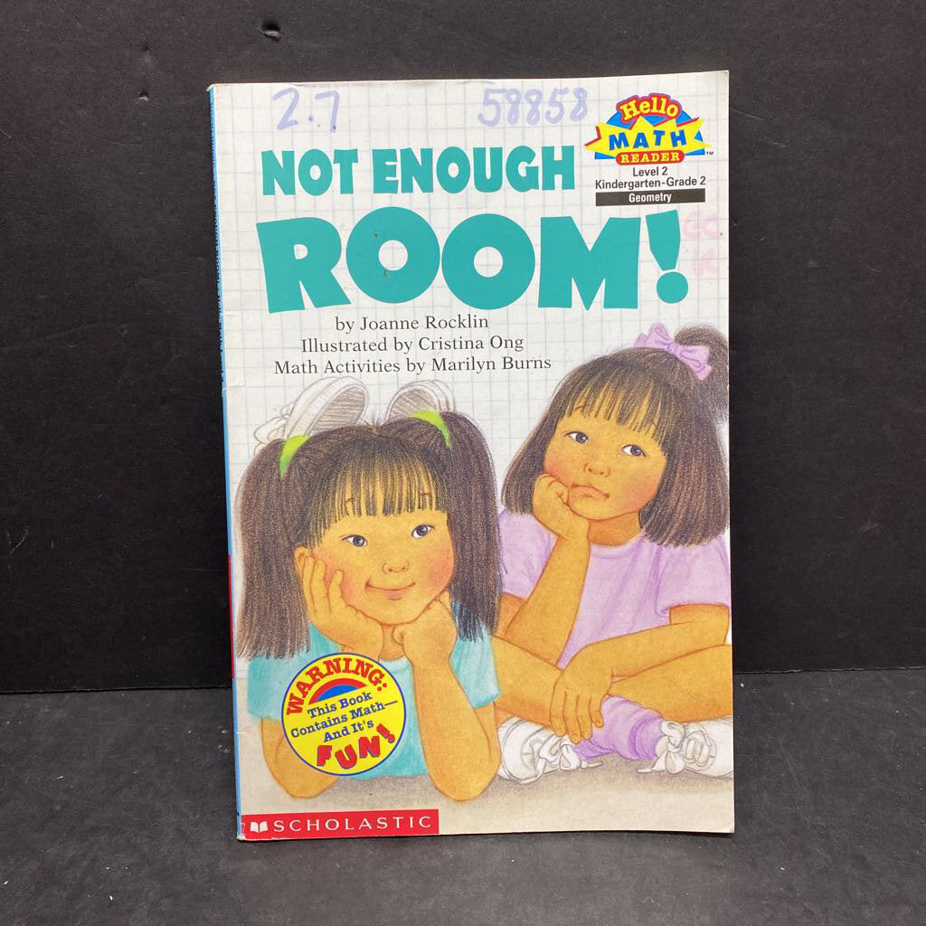 Not enough room! (hello Math)-reader