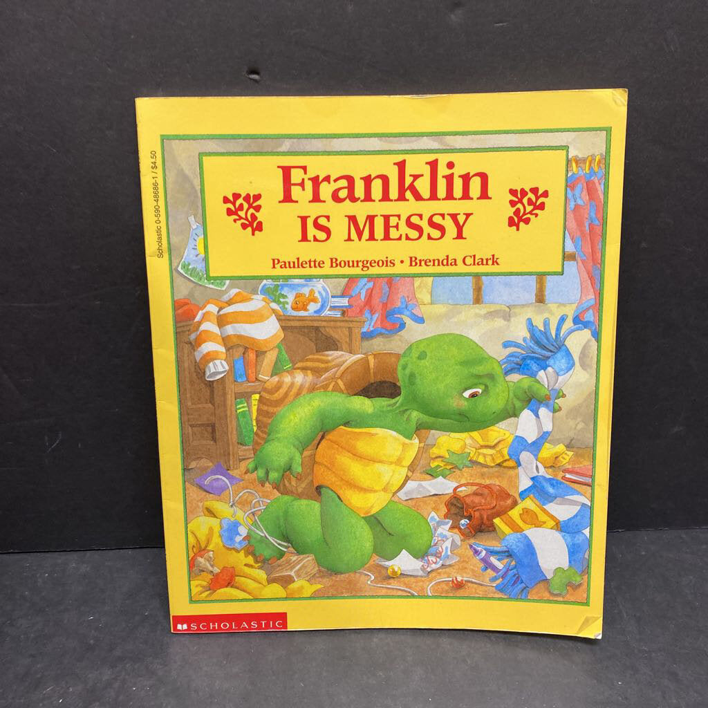 Franklin Is Messy (Paulette Bourgeois) -paperback