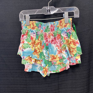 Tropical flower shorts
