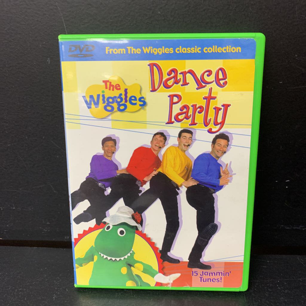 wiggles dance party dvd