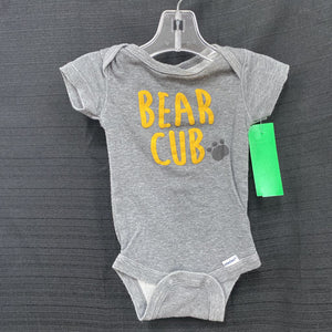 "Bear cub" onesie