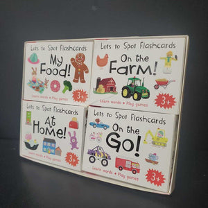 Lots to Spot Flashcards Tray 4pck