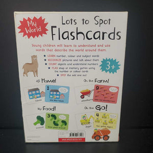 Lots to Spot Flashcards Tray 4pck