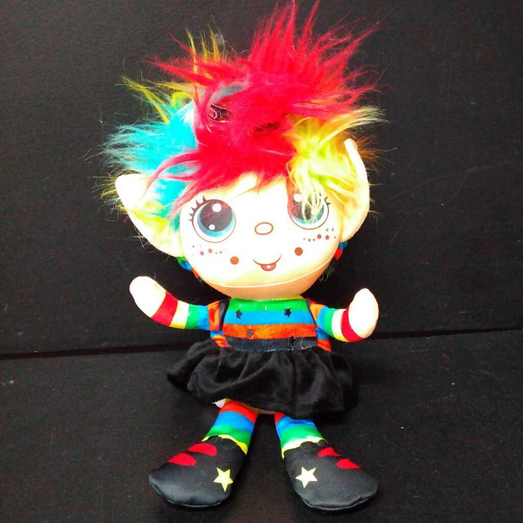 Flipzee Trolls Rainbow Galore plush