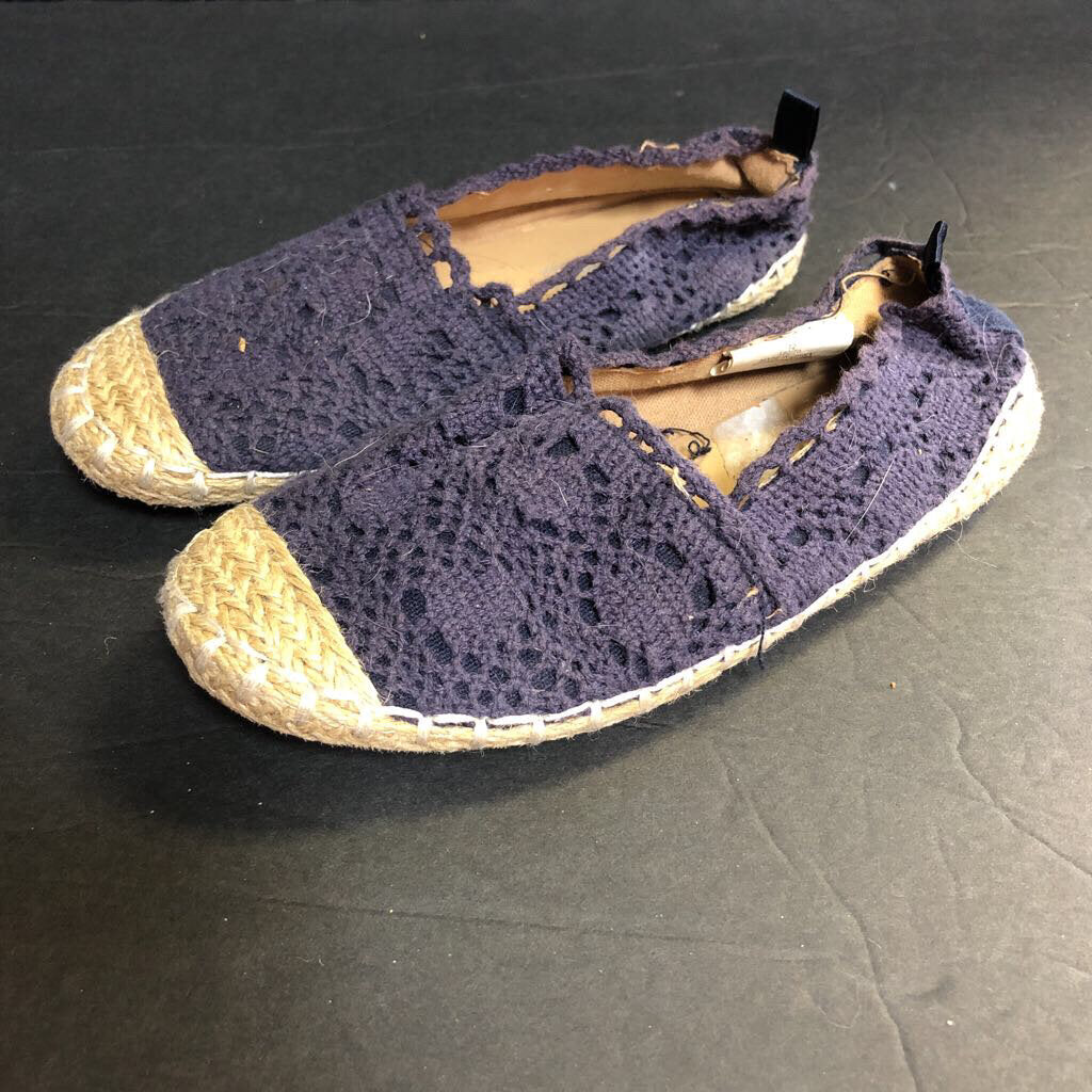 Girls Lace Slip On Shoes