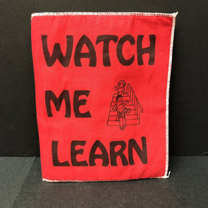 "Watch Me Learn" Soft Book