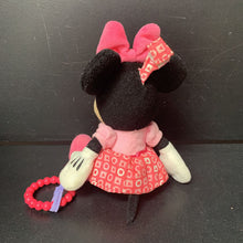 Load image into Gallery viewer, Minnie Mouse Sensory Chime Rattle Attachment Toy
