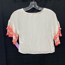 Load image into Gallery viewer, Lace sleeve top
