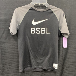 "BSBL" athletic shirt