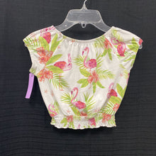 Load image into Gallery viewer, Flower Flamingo Top
