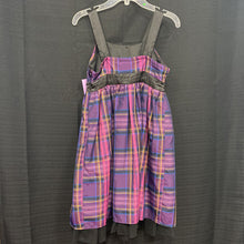 Load image into Gallery viewer, Plaid Sequin Dress
