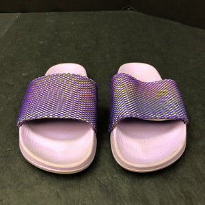 Girls Sparkly Slide On Shoes (Watelves)
