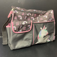 Load image into Gallery viewer, Sparkly Unicorn Diaper Bag
