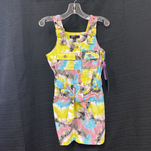 Load image into Gallery viewer, Tie Dye Overall Dress (NEW)
