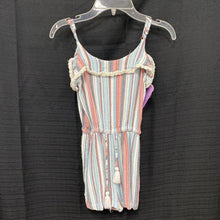 Load image into Gallery viewer, Striped Romper Outfit
