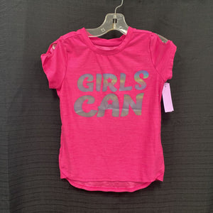 "Girls Can" Top