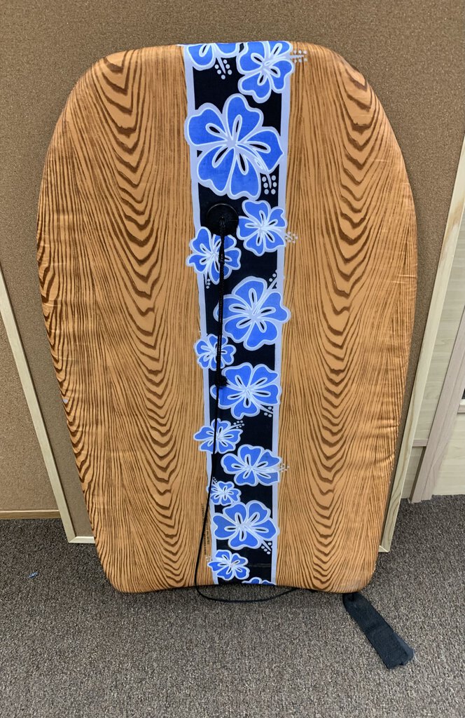 Floral/Wood Design Boogie Board Float (MBS Love Unlimited)