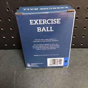 Exercise Ball (NEW) (Best Brands)