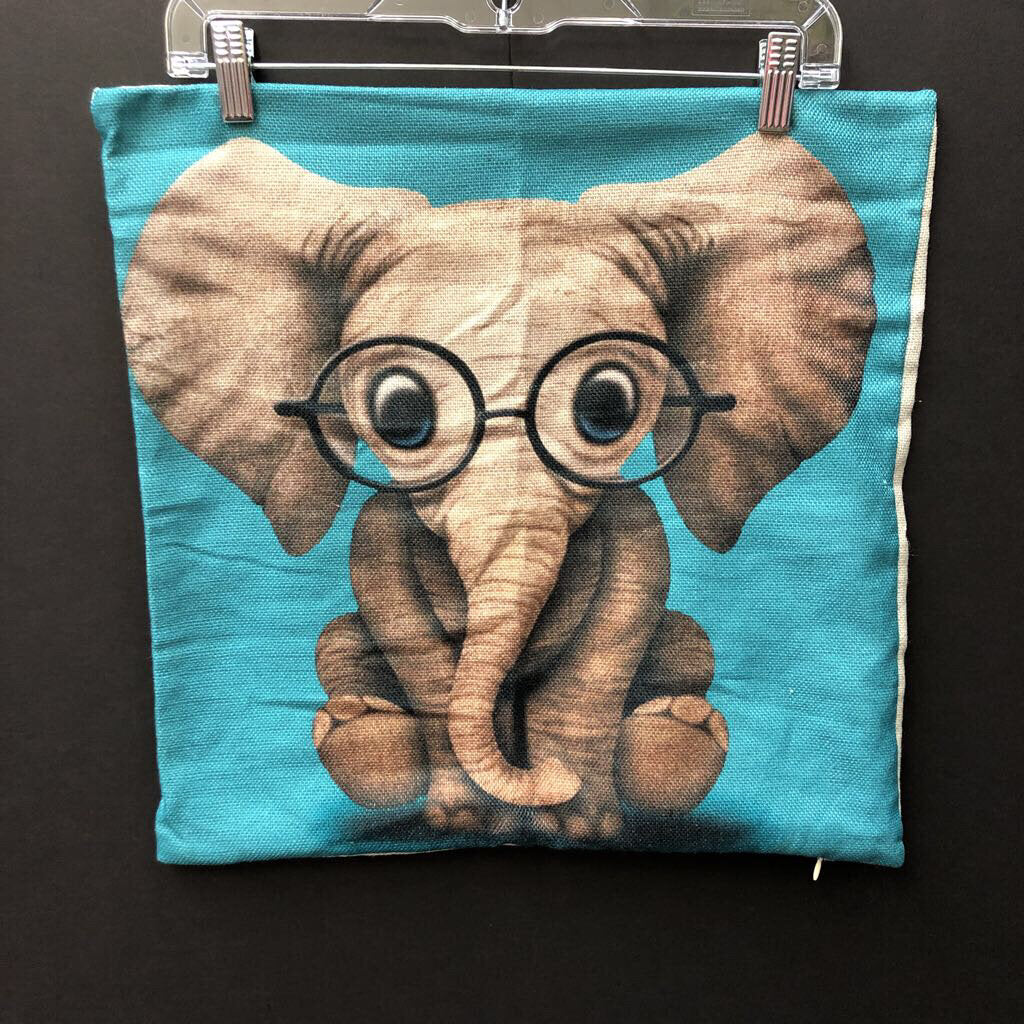 Elephant Throw Pillowcase