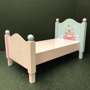 "Once upon a time..." Wooden Bed for 18"Doll (Pacific Trends)