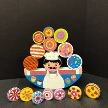 Load image into Gallery viewer, Little Hands Wooden Balancing Baker w/Cakes
