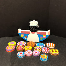 Load image into Gallery viewer, Little Hands Wooden Balancing Baker w/Cakes
