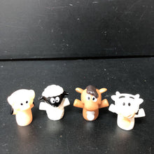 Load image into Gallery viewer, 4pk Animal Finger Puppets
