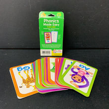 Load image into Gallery viewer, 54pk Phonics Made Easy Flash Cards
