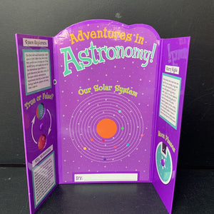 "Adventures in Astronomy!" Science Fair Project Poster for 18" Doll